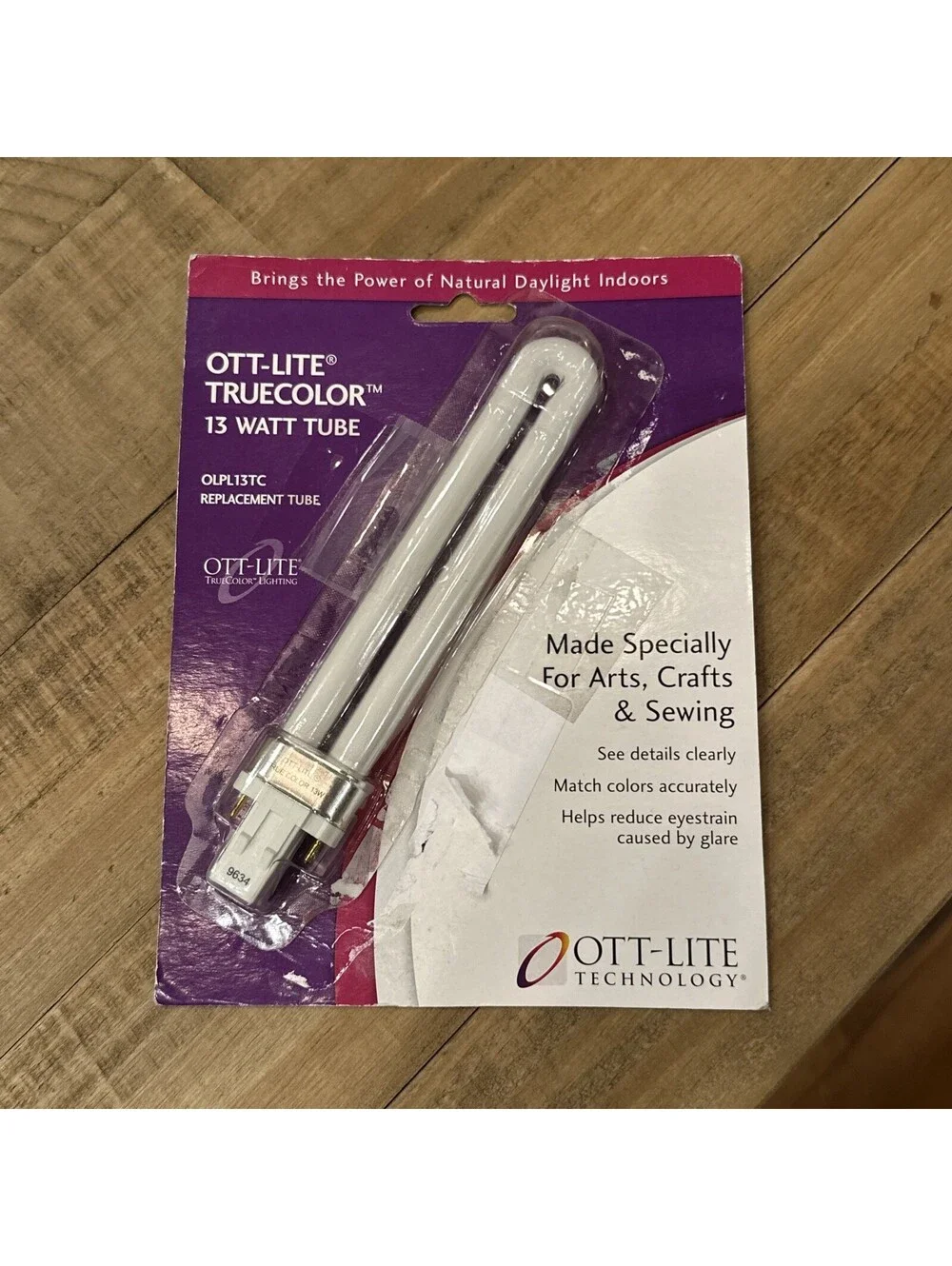 NEW Ott-Lite 13 Watt Replacement Bulb True Color Natural Light Art/Craft Light